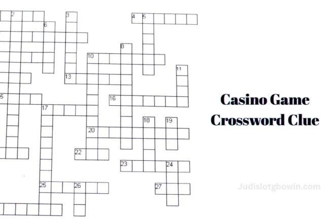 casino game crossword clue